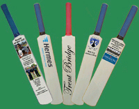 Personalised Miniature Autograph Cricket Bats