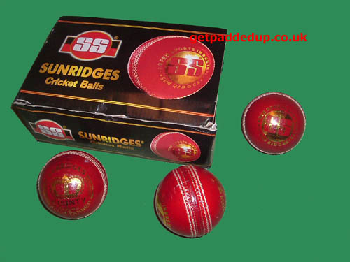 COUNTY ALUM-TANNED CRICKET BALL (BOX OF 6)