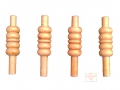 getpaddedup ULTRA STANDARD CRICKET BAILS (SET OF FOUR)