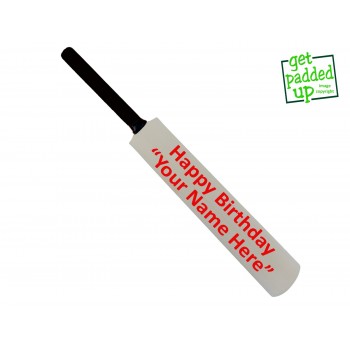 Personalised `Happy Birthday` Mini Miniature Cricket Bat