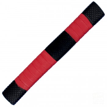 Black / Red Penta Cricket Bat Grip