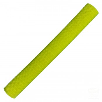 Neon / Fluoro Yellow Pyramid Cricket Bat Grip
