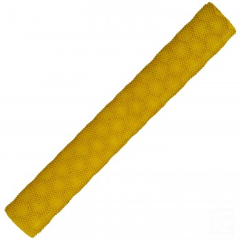 Yellow Hex 3D Cricket Bat Grip