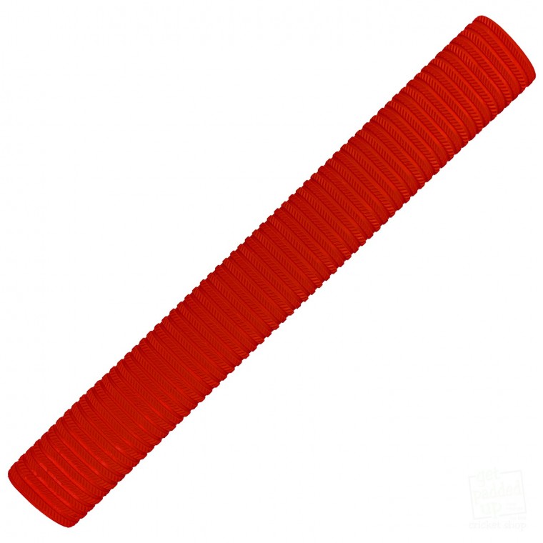 Red Zigzag Cricket Bat Grip