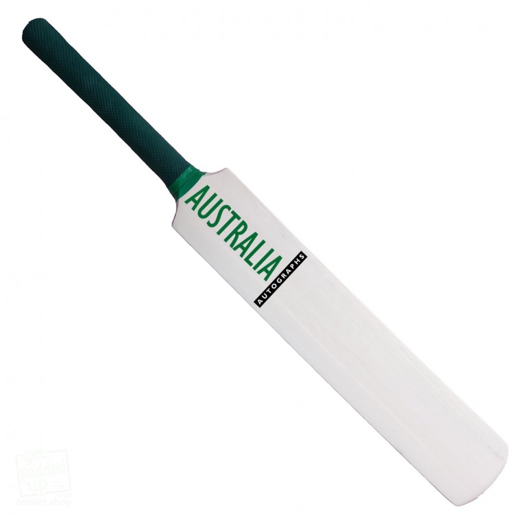 Australia Autograph Miniature Mini Cricket Bat