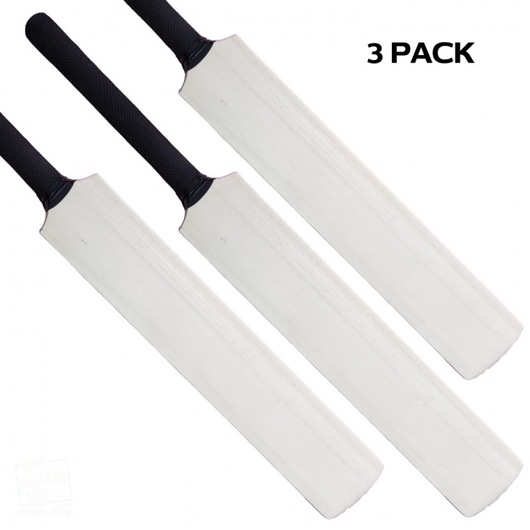Autograph Miniature Mini Cricket Bat Triple Pack (16.5 Inch)