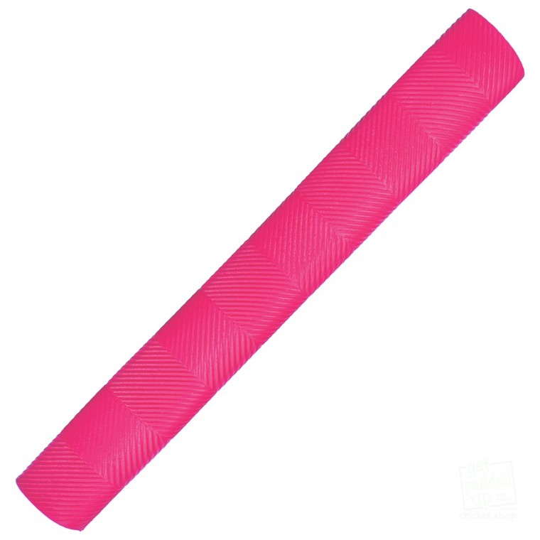 Neon Pink Chevron Traditional Cricket Bat Grip