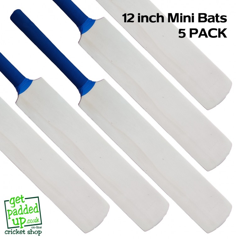 Autograph Miniature Cricket Bat Five Pack 12 Inch