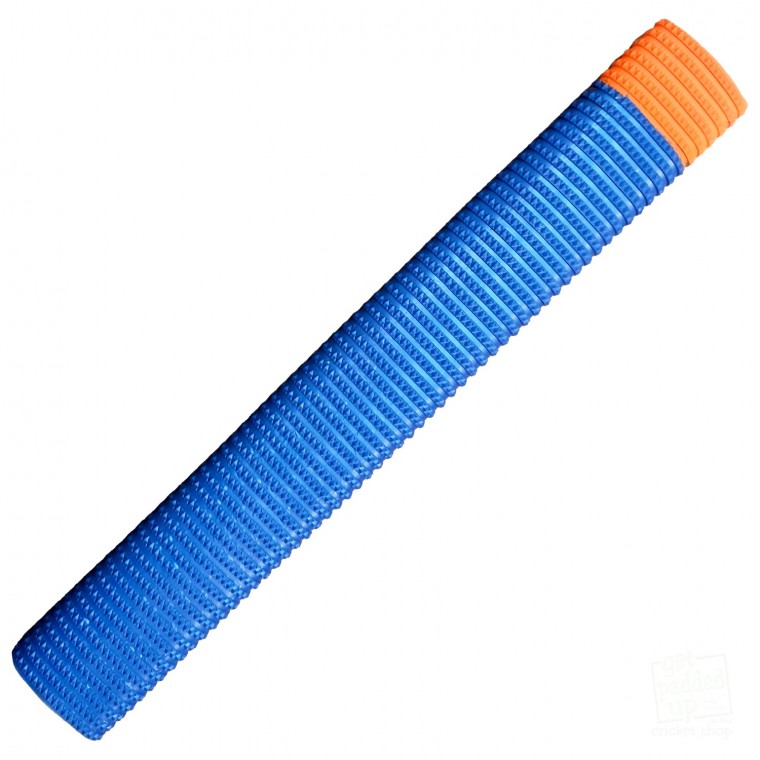 Metallic Blue and Orange Bracelet Cricket Bat Grip