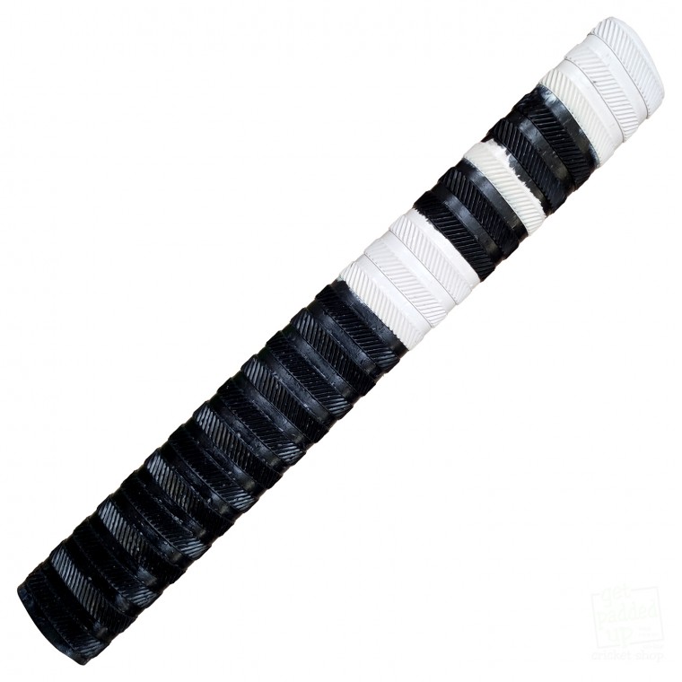 Black and White Combo Players Matrix Lite Cricket Bat Grip
