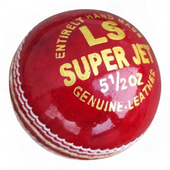 Red Super Jet Adult 5.5oz Cricket Ball (Box Of 6)