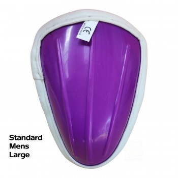 Mens Cricket Abdominal Guard (Box) Large in Purple