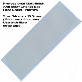 Matt Finish Anti-Scuff Cricket Bat Face Sheet